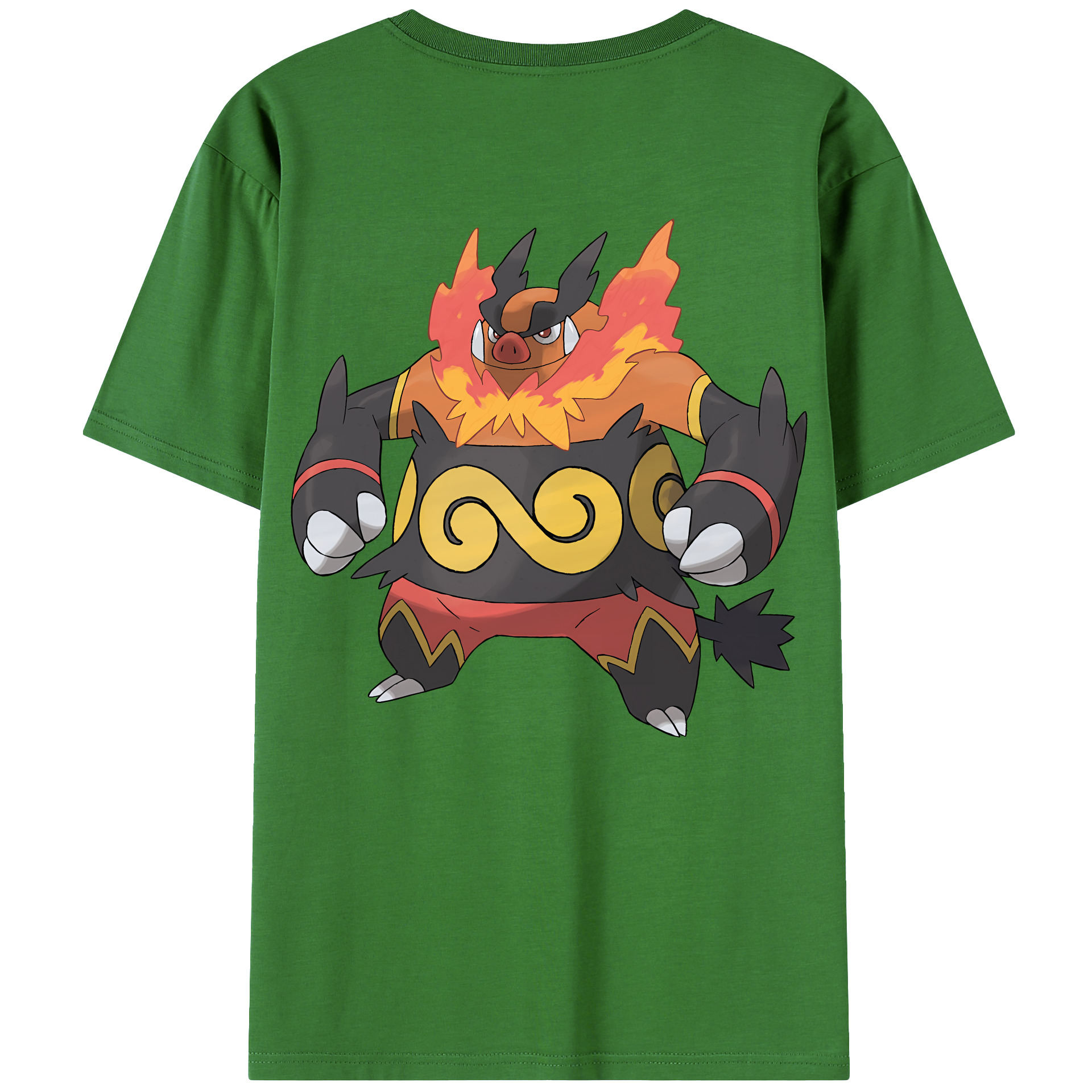 （画像用） ポケットモンスター Pokémon レディース半袖Tシャツ(バックプリント)